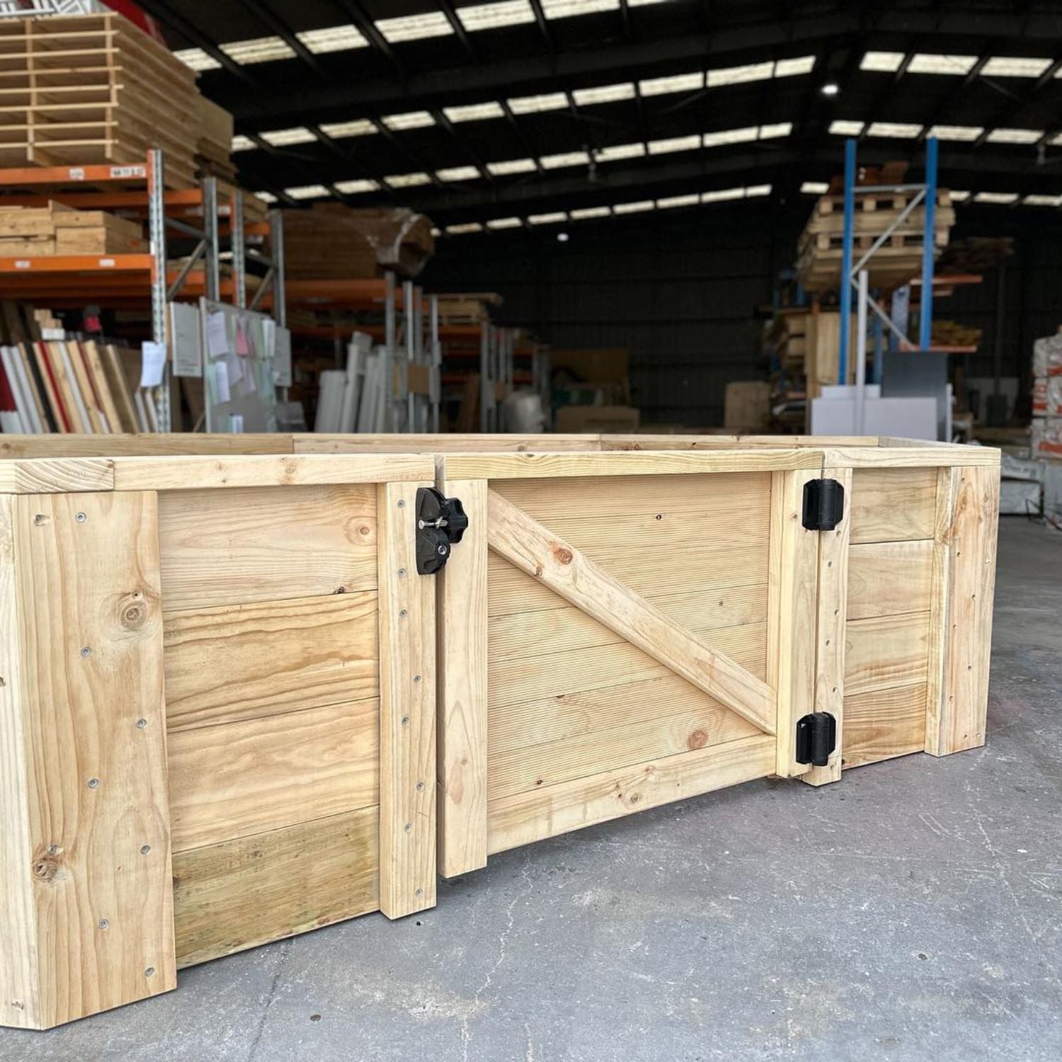 Accessible Outdoor Timber Gaga Ball PIts - Delivered and installed in Australia by Gaga Games and Castle &amp; Cubby.