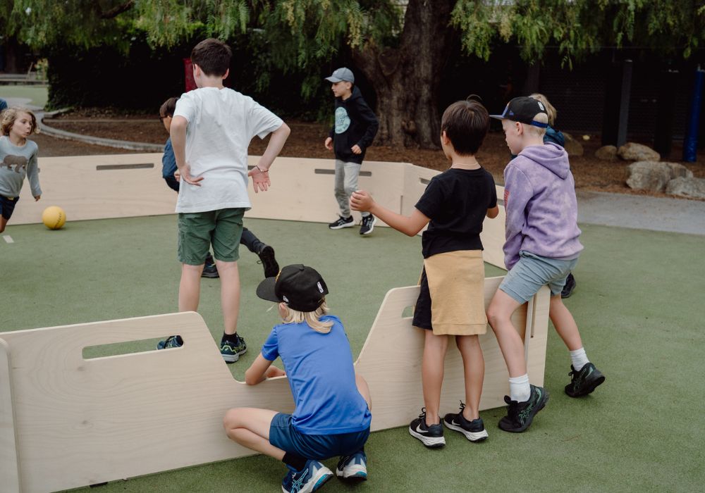 Portable Gaga Ball Pit by Gaga Games in Australia