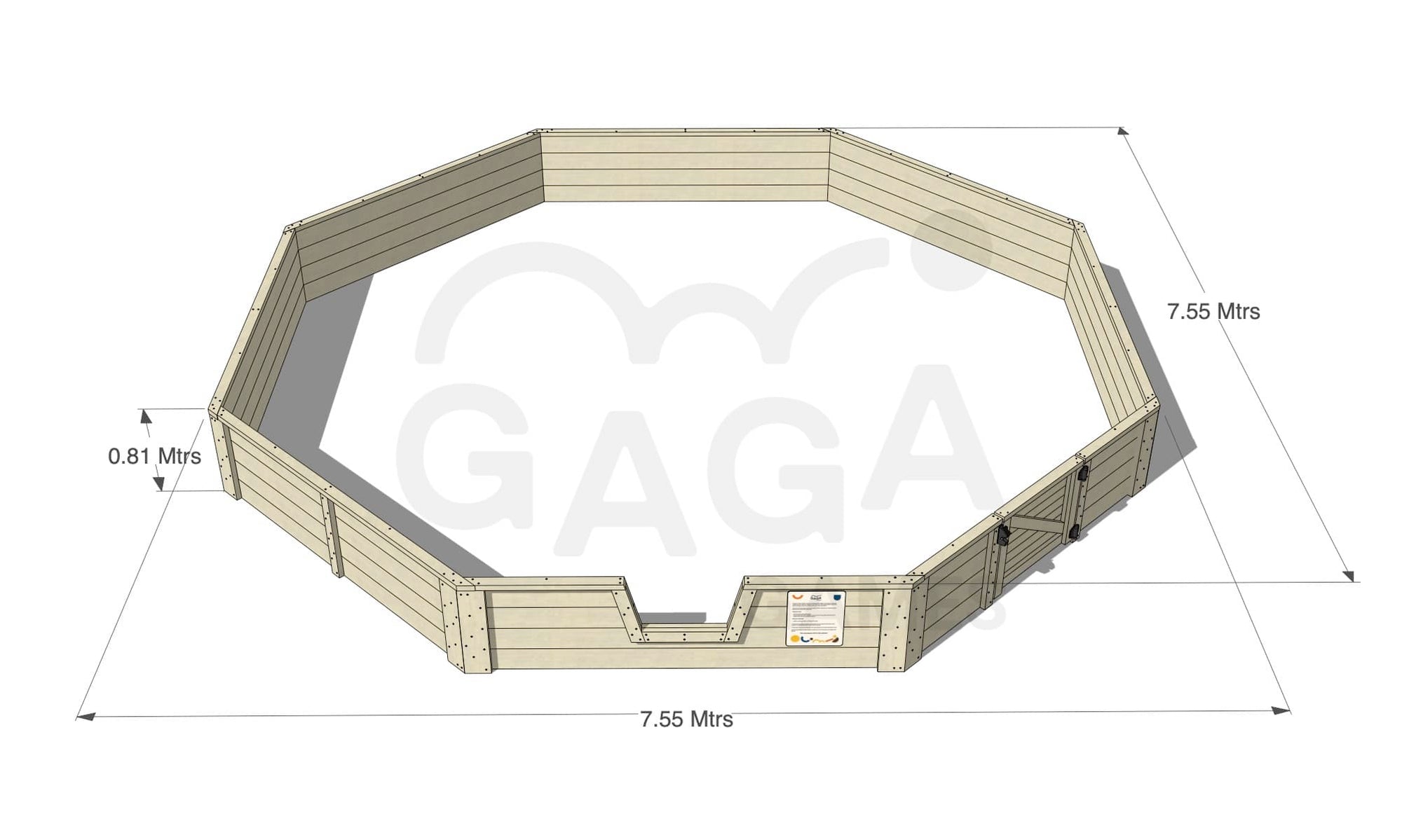 Accessible Gaga Ball Pit