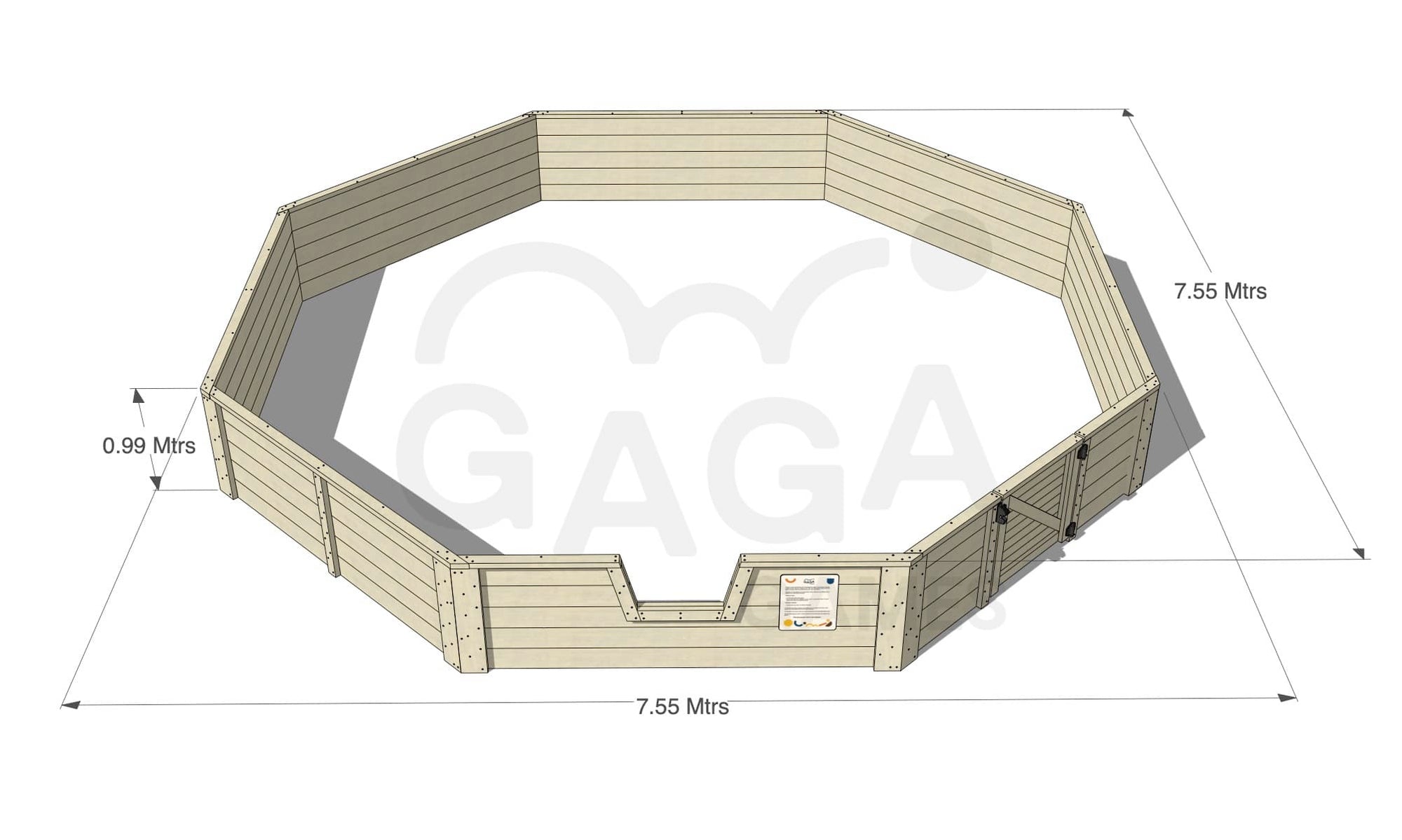 Accessible Gaga Ball Pit