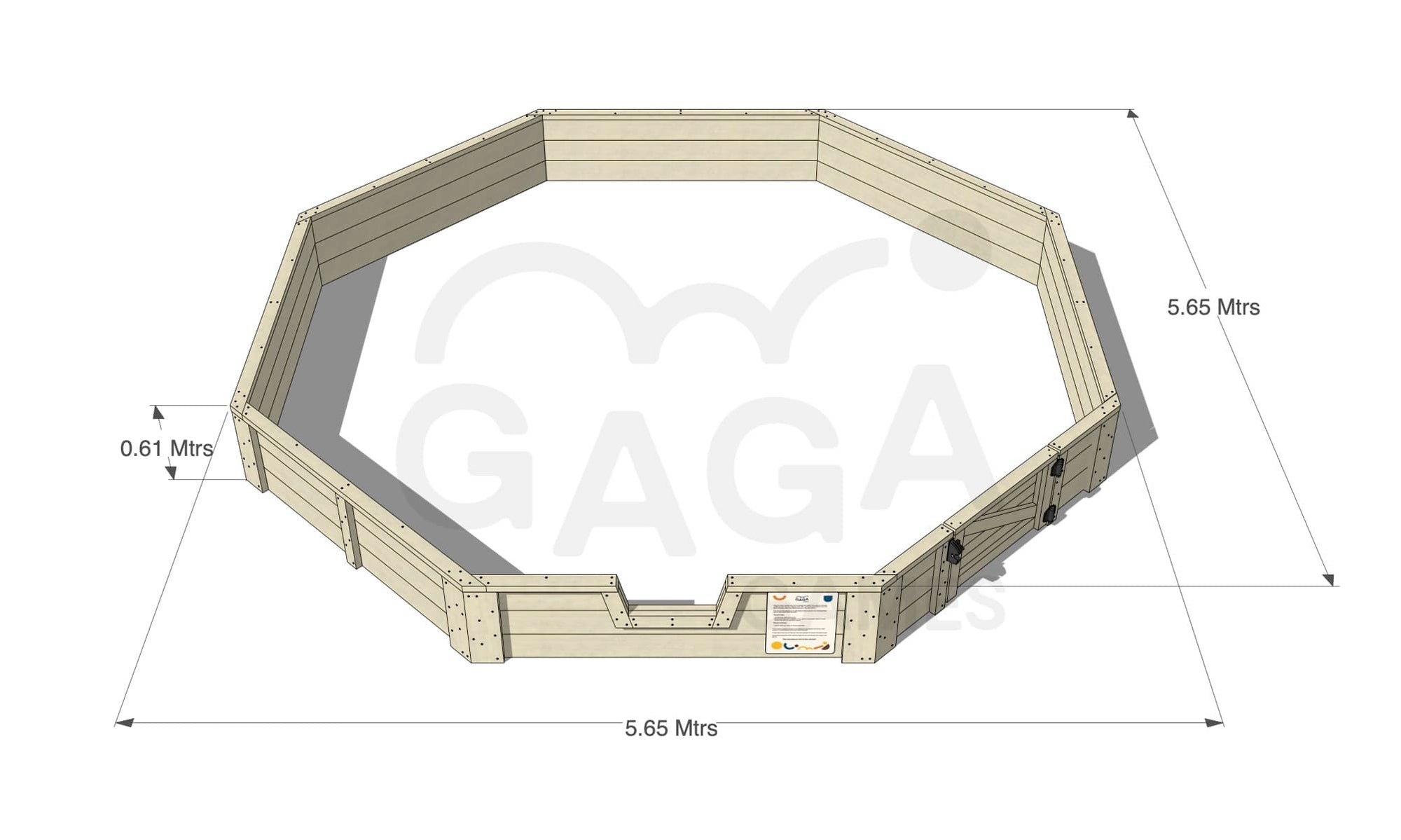 Accessible Gaga Ball Pit