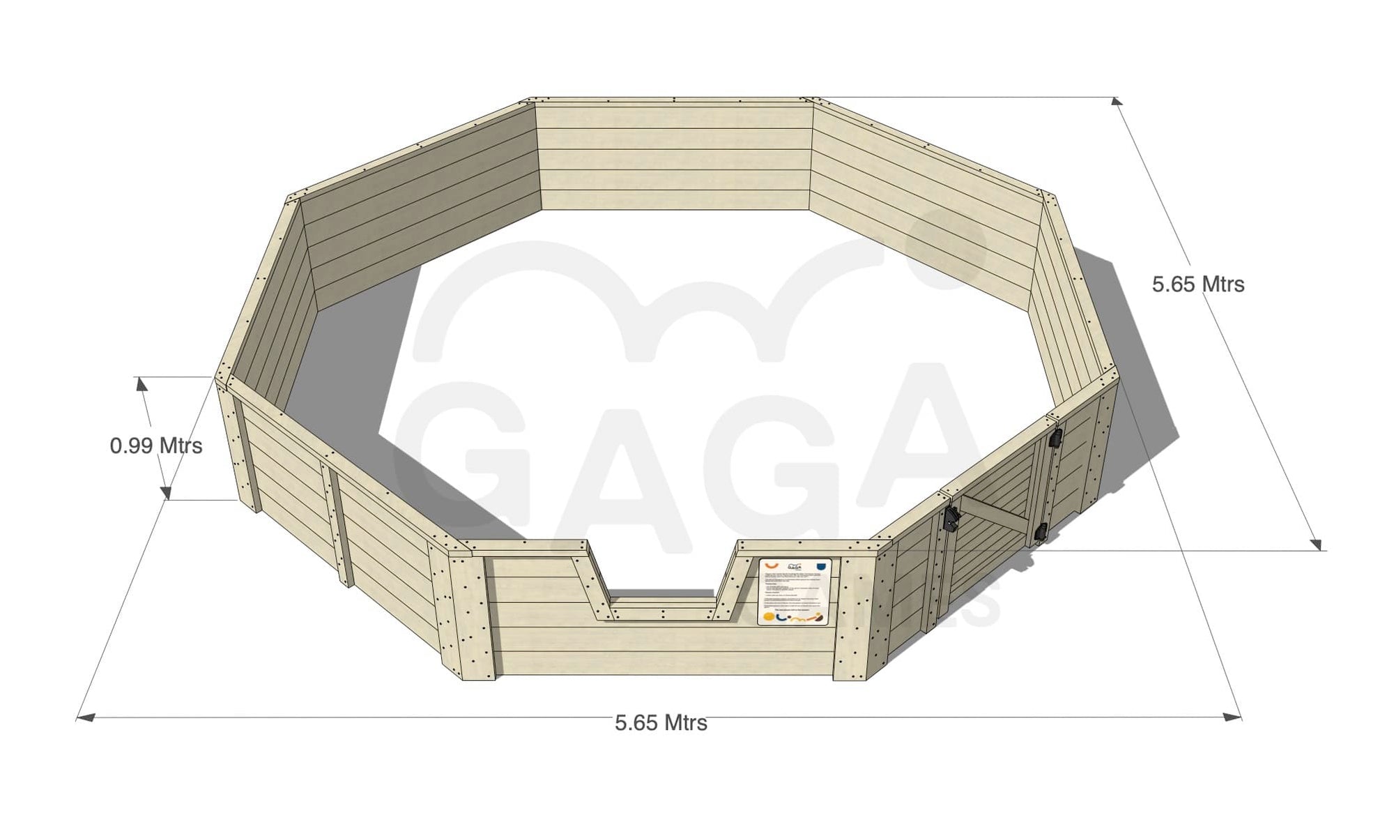 Accessible Gaga Pits