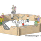 Get ready for endless hours of fun with our 80cm Octagonal Portable Gaga Pit, perfect for temporary indoor and outdoor setups of the game of Gaga Ball. Made in Australia and delivered Australia-wide.